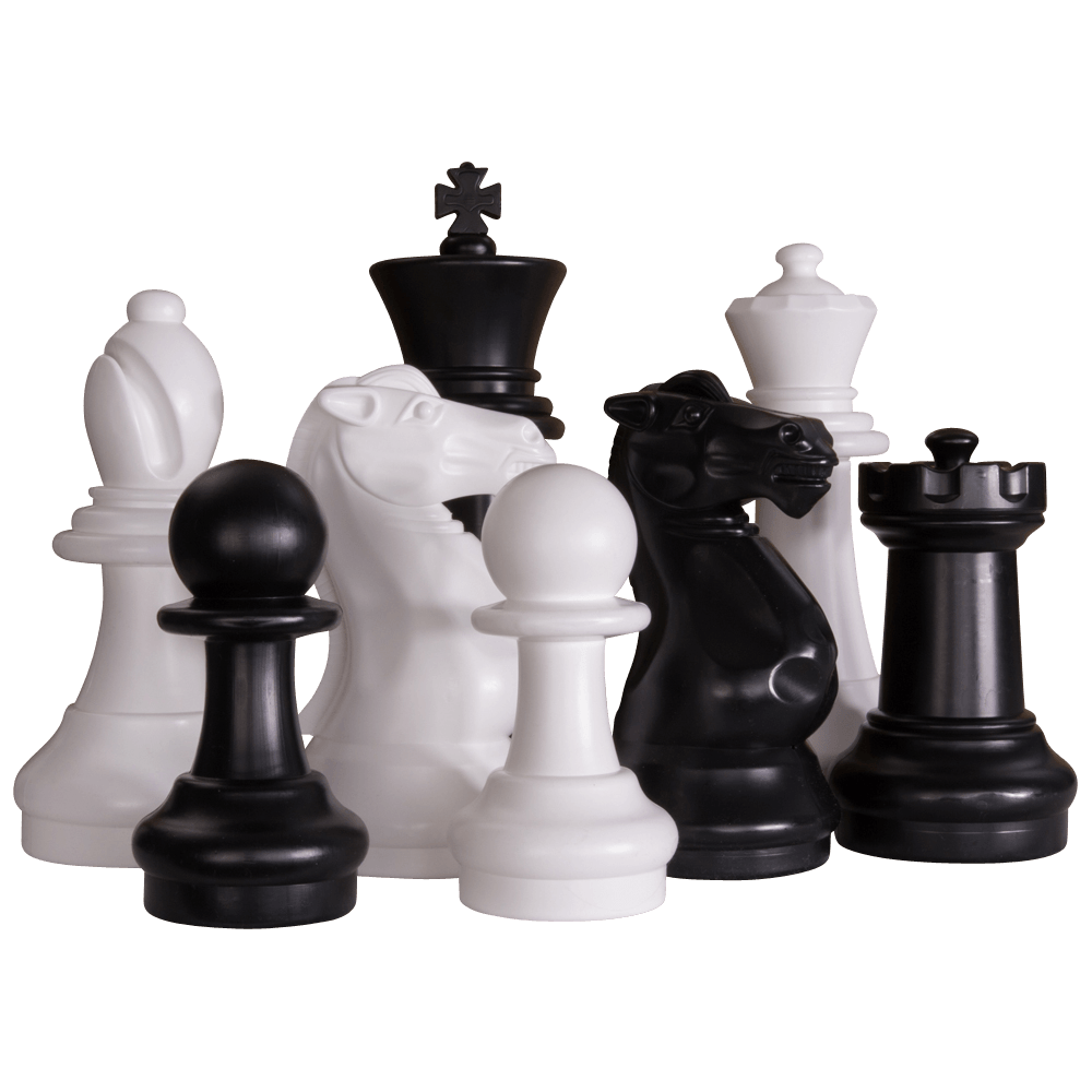 Single Large Plastic Chess Pieces up to 8 Tall – Chess House