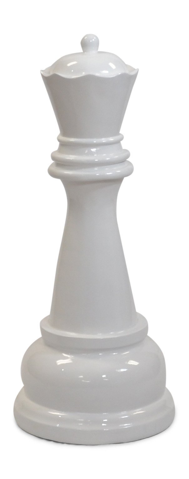 Queen and King Chess Pieces Ceramic Salt and Pepper Shaker Set : :  Home