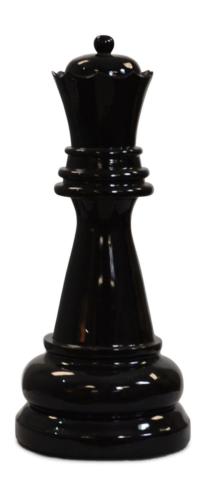 MegaChess 22 Inch Black Perfect Queen Giant Chess Piece