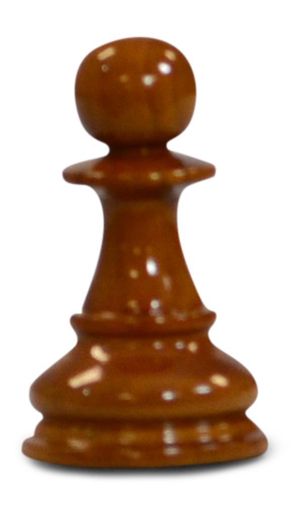 Wooden Pawn Chess Pieces