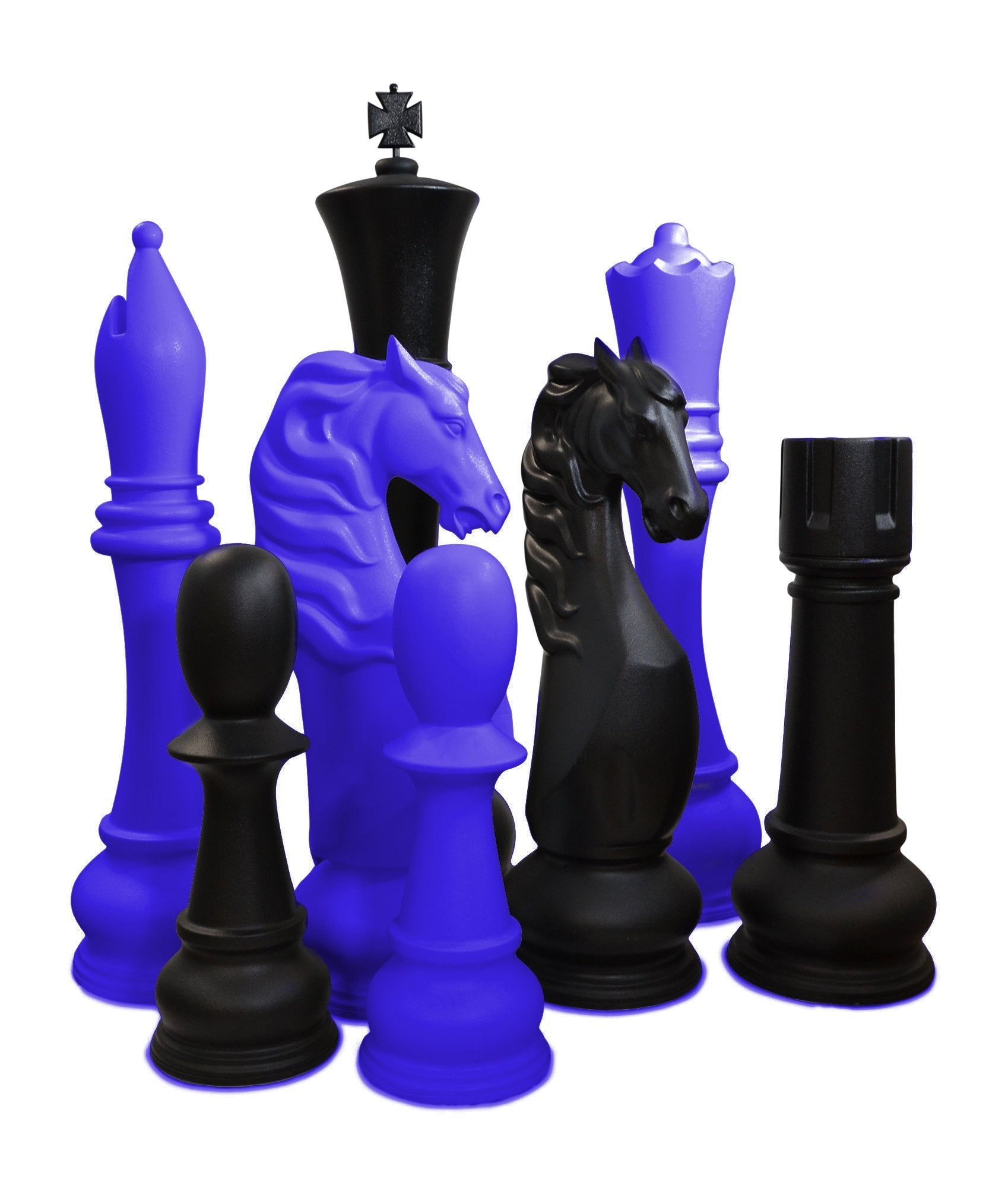 WE Games Garden Chess Set – Large 8 inch King, 35.5 inch Board – American  Chess Equipment
