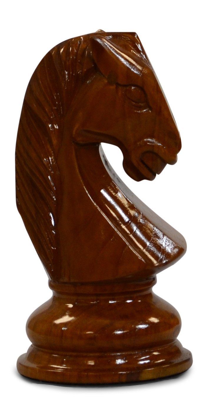 Chess Pieces: Stallion Knight, Wood