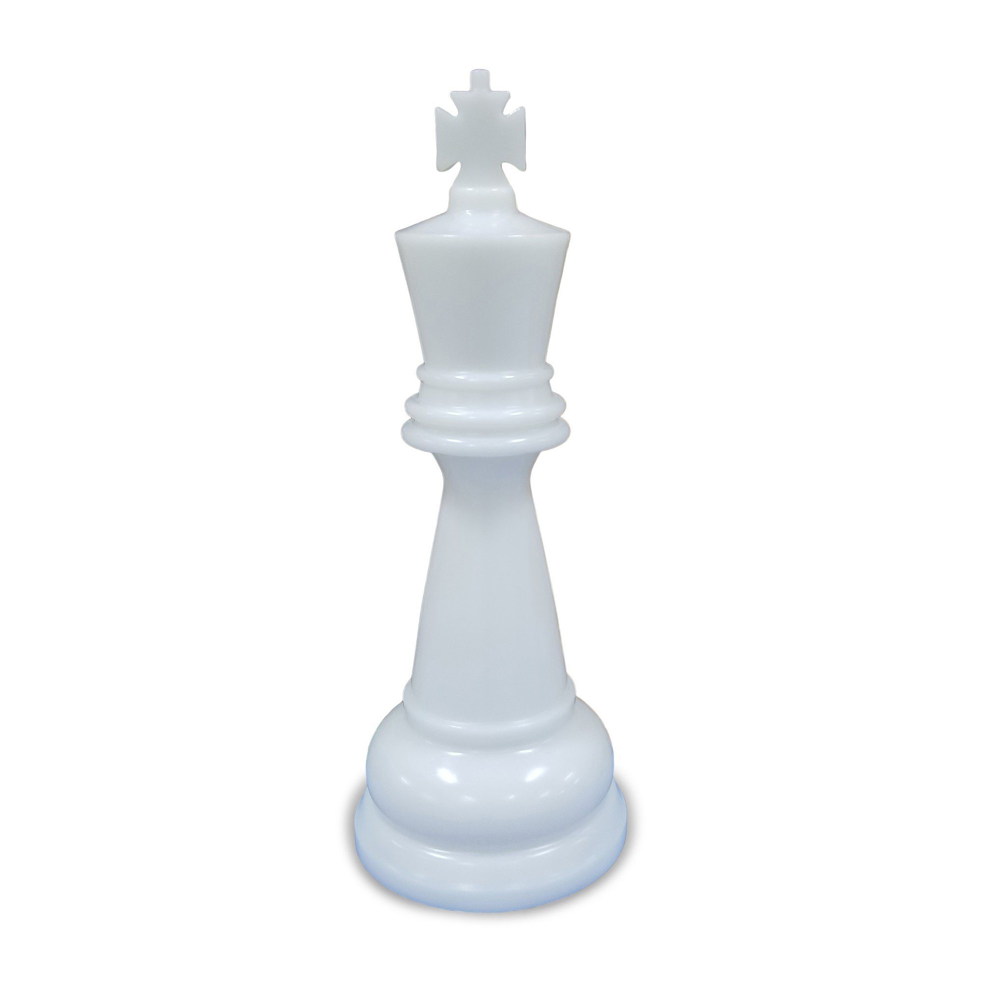 Premium Photo  The silver king chess piece standing in front of