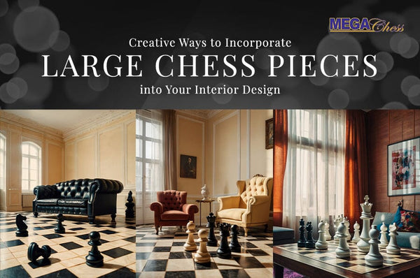 Creative Ways to Incorporate Large Chess Pieces into Your Interior Design