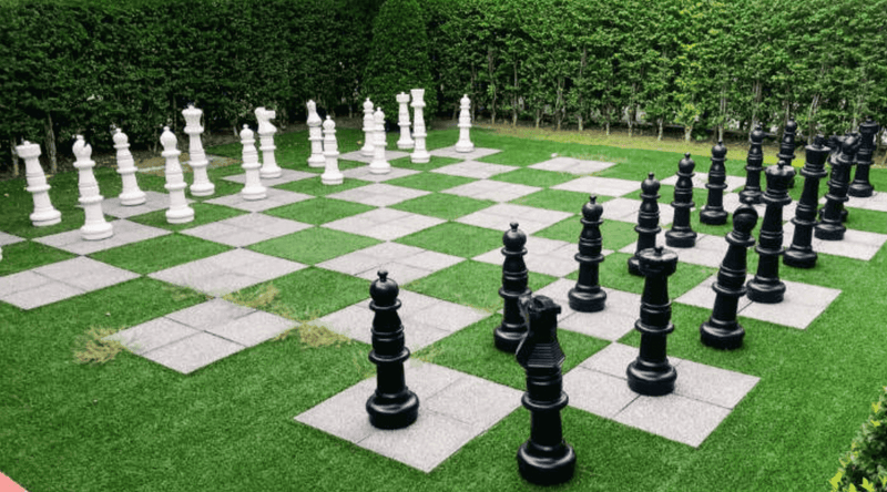 Home Owners and Businesses Looking For Unique Giant Chess Decoration