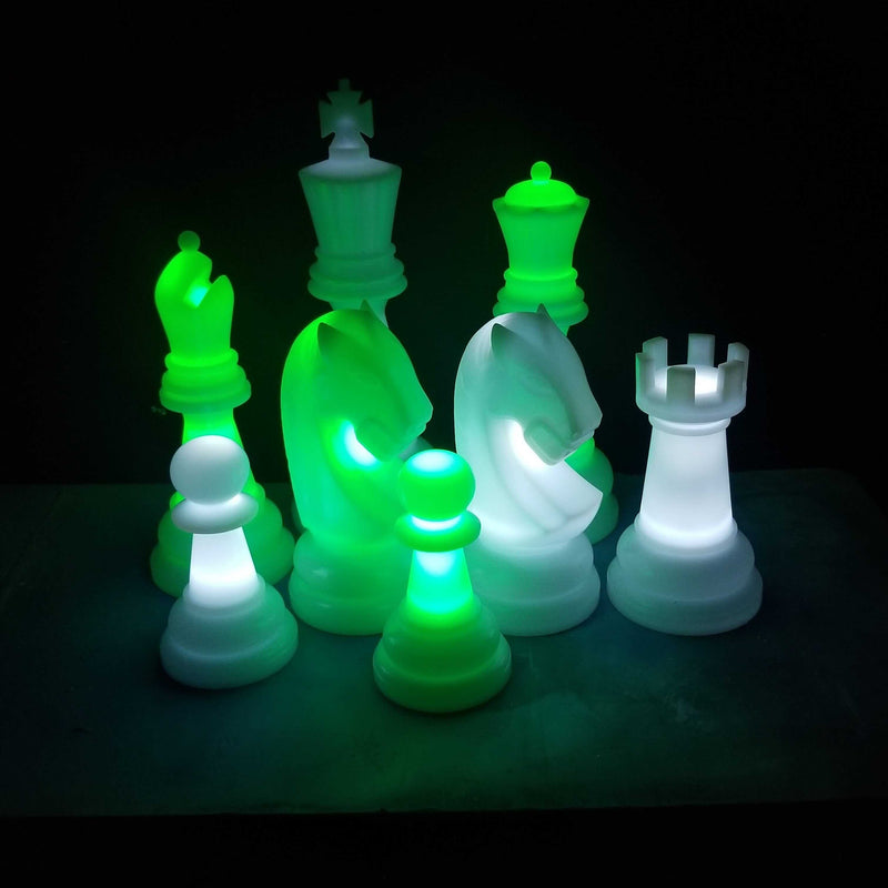 MegaChess 38 Inch Perfect Light-up LED Giant Chess Set | Three Options Available | | MegaChess.com