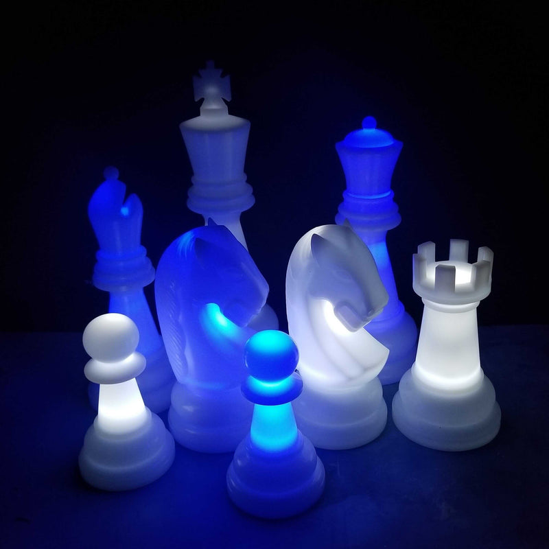 MegaChess 38 Inch Perfect Light-up LED Giant Chess Set | Three Options Available | | MegaChess.com