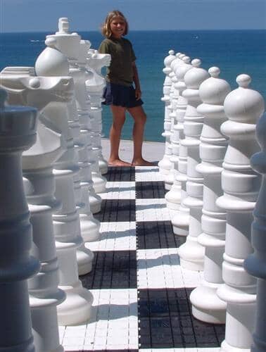 MegaChess 49 Inch Plastic Giant Chess Set |  | MegaChess.com