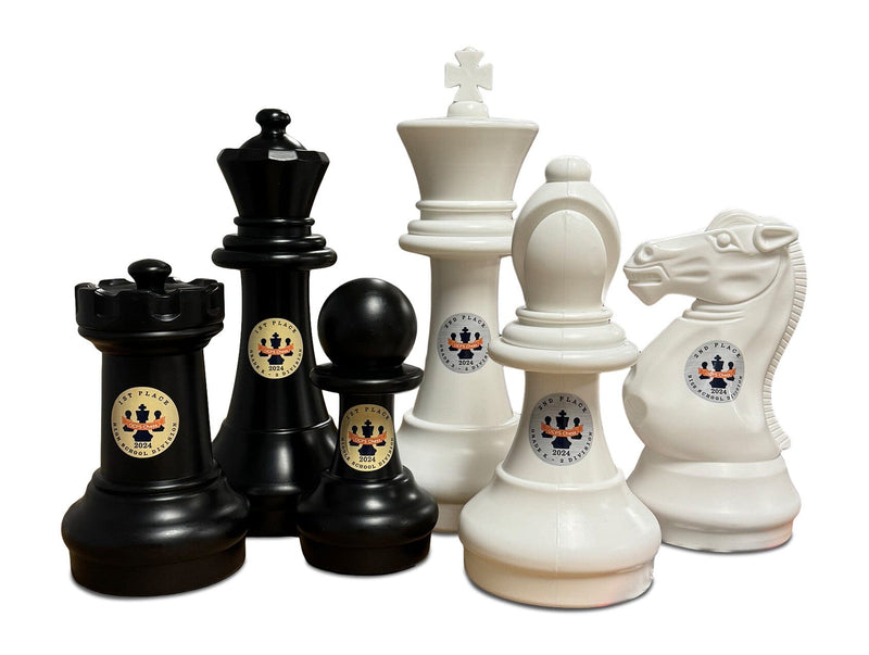 MegaChess Personalized 16 Inch Plastic Chess Set |  | MegaChess.com