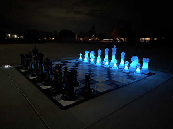 MegaChess 26 Inch Perfect Light-up LED Giant Chess Set | Three Options Available