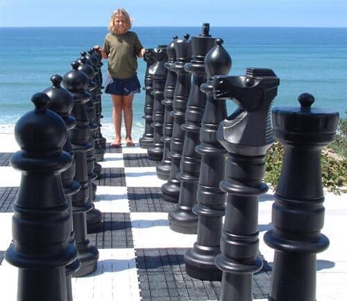 MegaChess 49 Inch Plastic Giant Chess Set |  | MegaChess.com