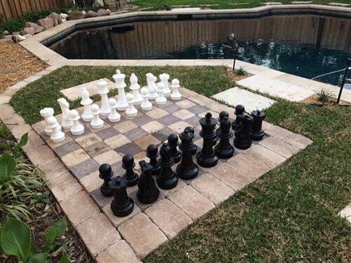 MegaChess Personalized 16 Inch Plastic Chess Set |  | MegaChess.com