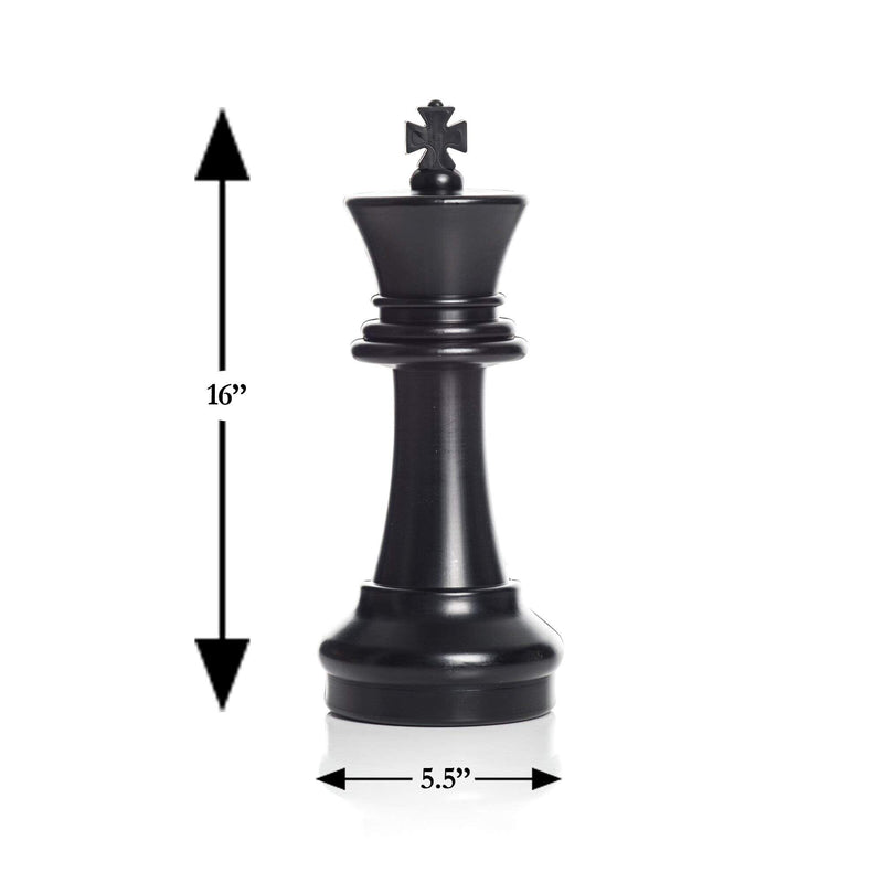 MegaChess Personalized 16 Inch Plastic Chess Set |  | MegaChess.com