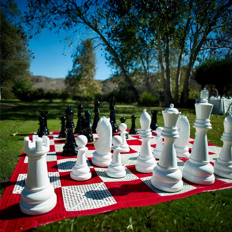 Mega Chess Giant Chess Sets MegaChess 24 Inch Fiberglass Giant Chess Set