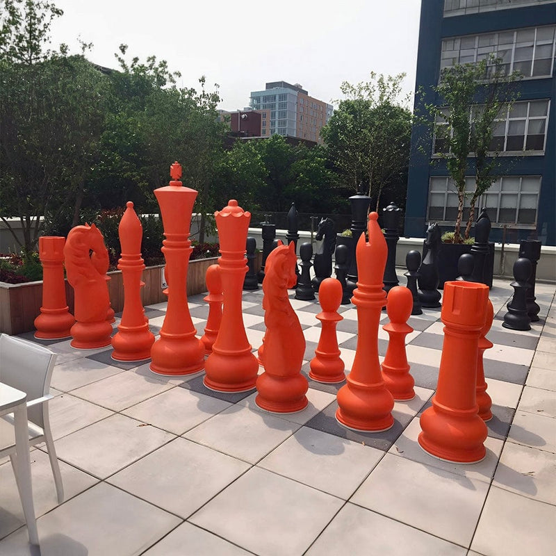 Mega Chess Giant Chess Sets MegaChess 72 Inch Fiberglass Giant Chess Set