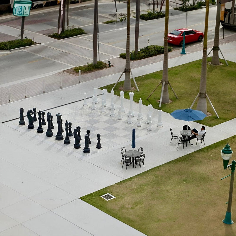 Mega Chess Giant Chess Sets MegaChess 72 Inch Fiberglass Giant Chess Set