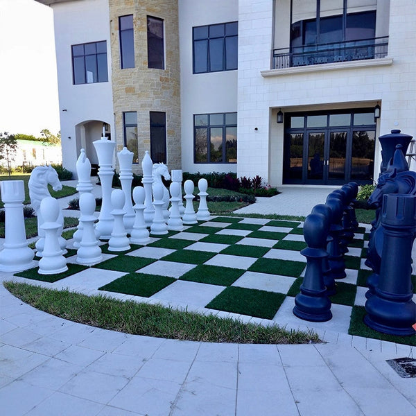 Mega Chess Giant Chess Sets MegaChess 72 Inch Fiberglass Giant Chess Set