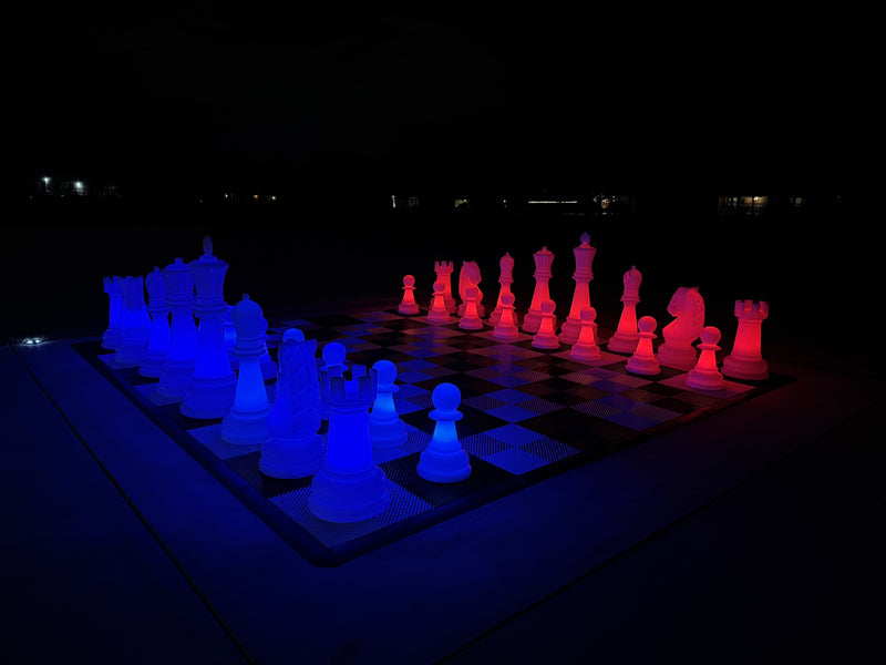 MegaChess 26" Perfect Night Only Set MegaChess 26 Inch Perfect Light-up LED Giant Chess Set | Three Options Available