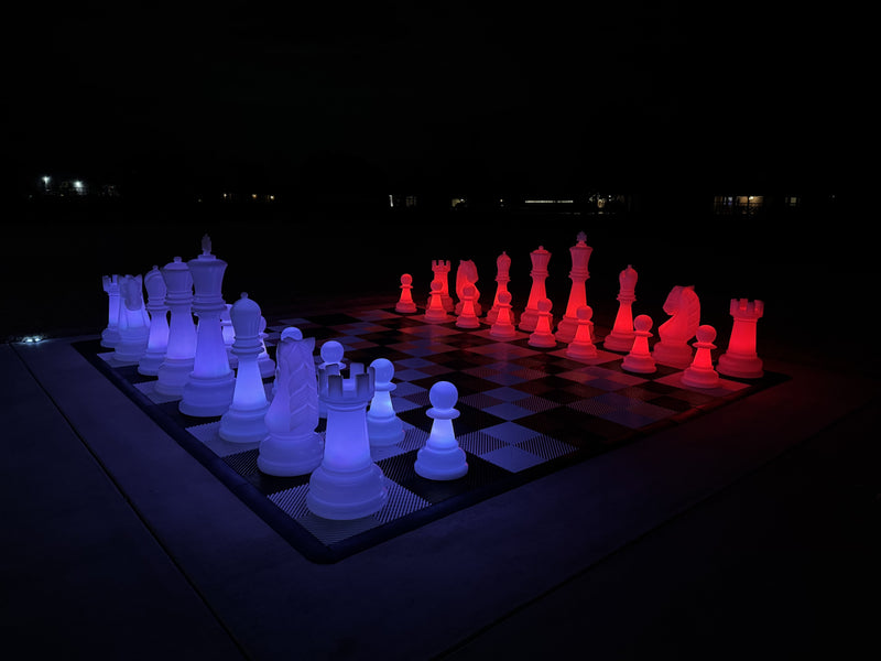 MegaChess 38" Perfect Night Only Set MegaChess 38 Inch Perfect Light-up LED Giant Chess Set | Three Options Available