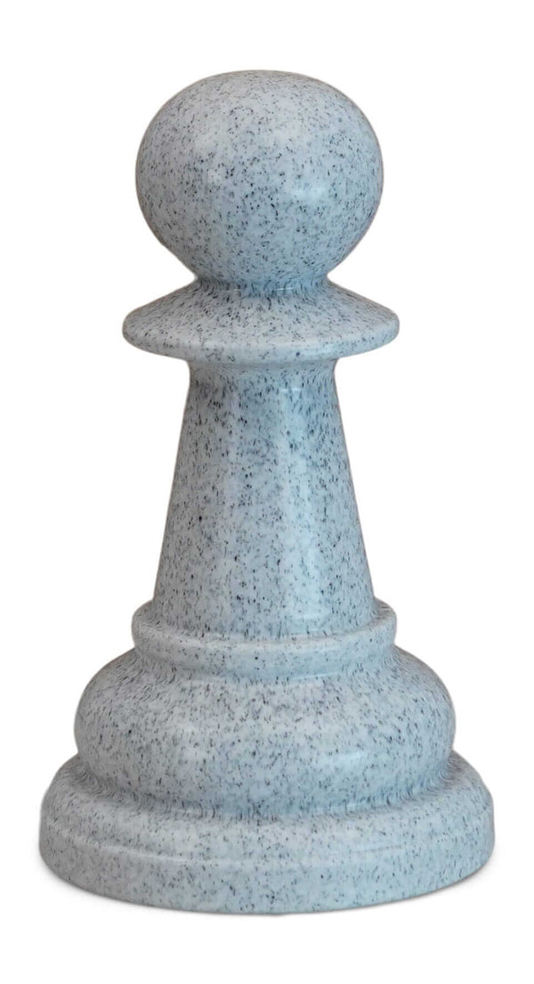 MegaChess Floor Games MegaChess 12 Inch Light Gray Perfect Pawn Giant Chess Piece