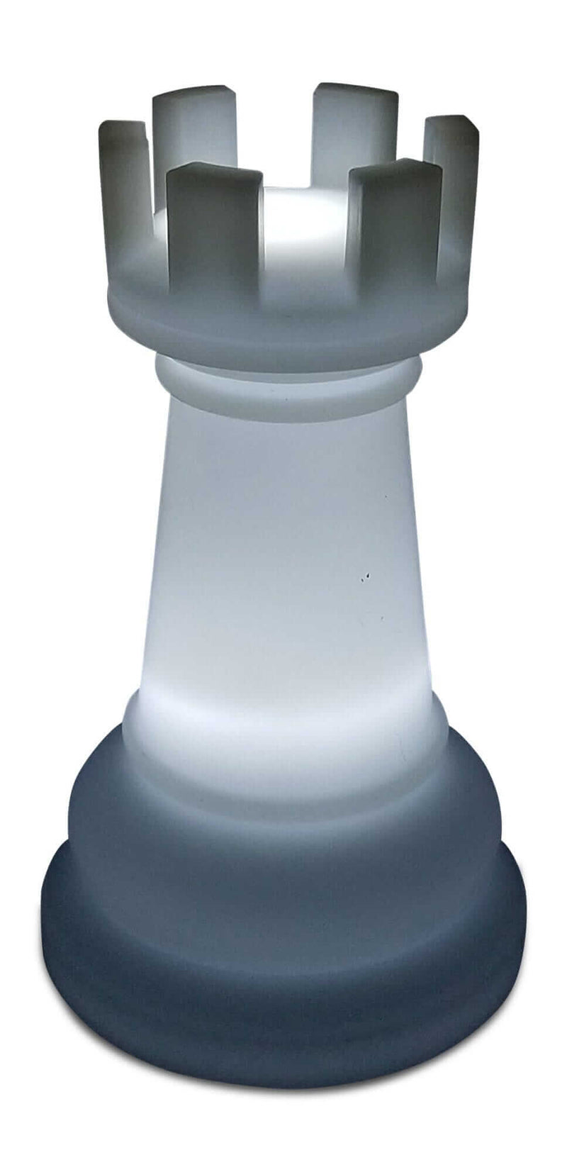 MegaChess Floor Games MegaChess 14 Inch Perfect Rook Light-Up Giant Chess Piece - Multi-Color LED Lights 8 Colors