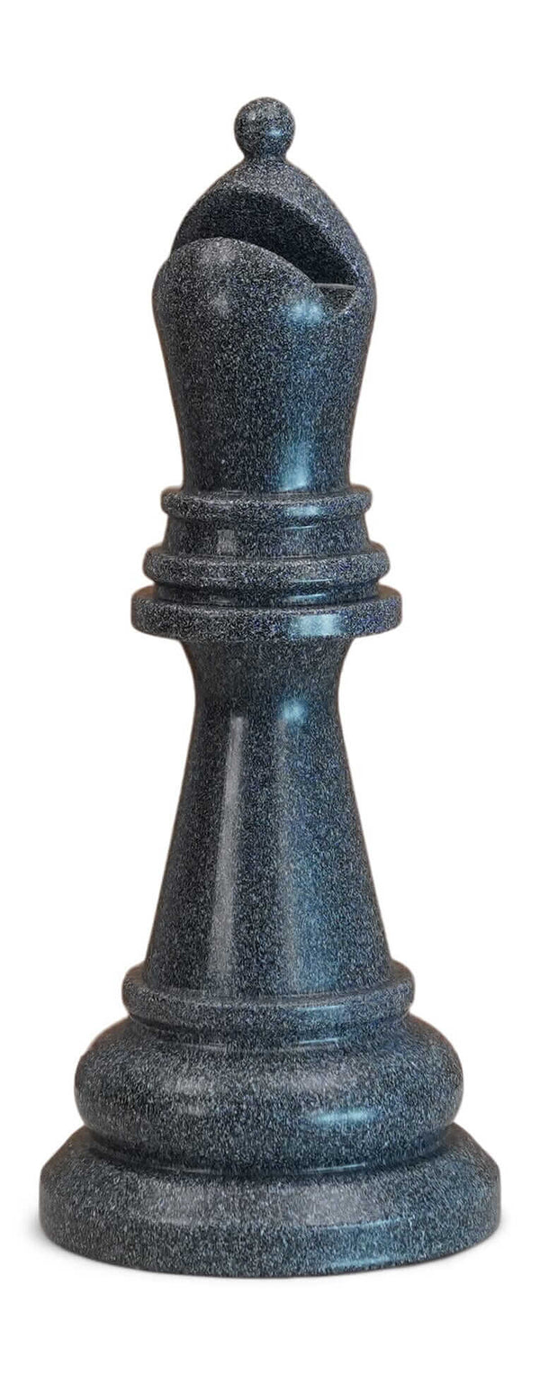 MegaChess Floor Games MegaChess 20 Inch Dark Gray Perfect Bishop Giant Chess Piece