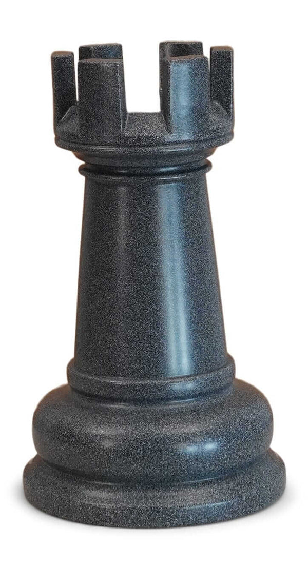 MegaChess Floor Games MegaChess 20 Inch Dark Gray Perfect Rook Giant Chess Piece