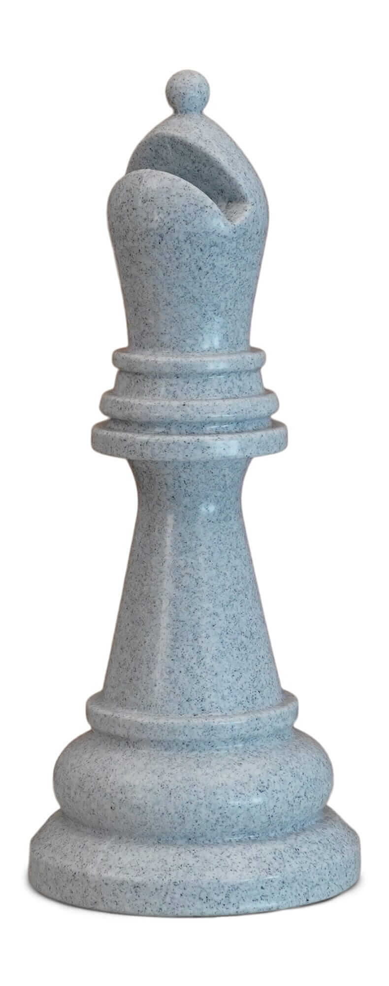 MegaChess Floor Games MegaChess 20 Inch Light Gray Perfect Bishop Giant Chess Piece