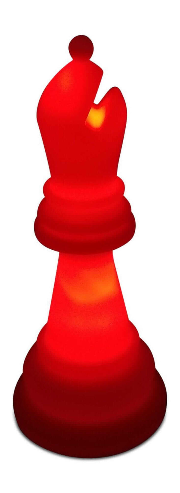 MegaChess Floor Games MegaChess 20 Inch Perfect Bishop Light-Up Giant Chess Piece - Multi-Color LED Lights 8 Colors