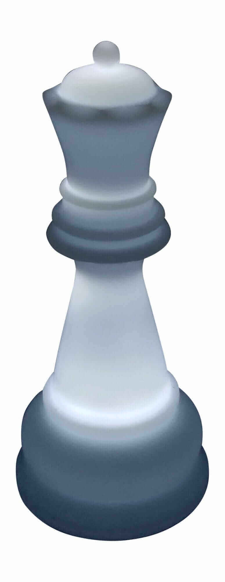 MegaChess Floor Games MegaChess 22 Inch Perfect Queen Light-Up Giant Chess Piece - Multi-Color LED Lights 8 Colors