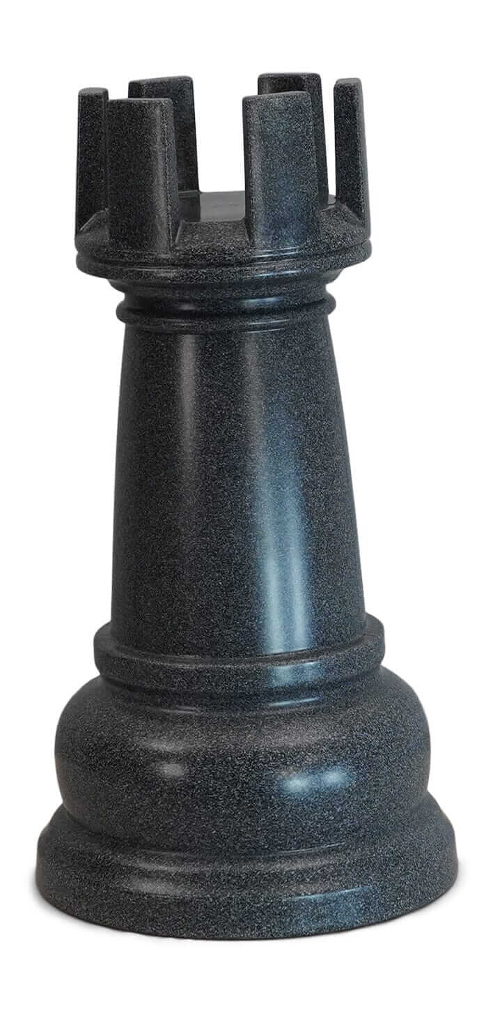 MegaChess Floor Games MegaChess 23 Inch Dark Gray Perfect Rook Giant Chess Piece