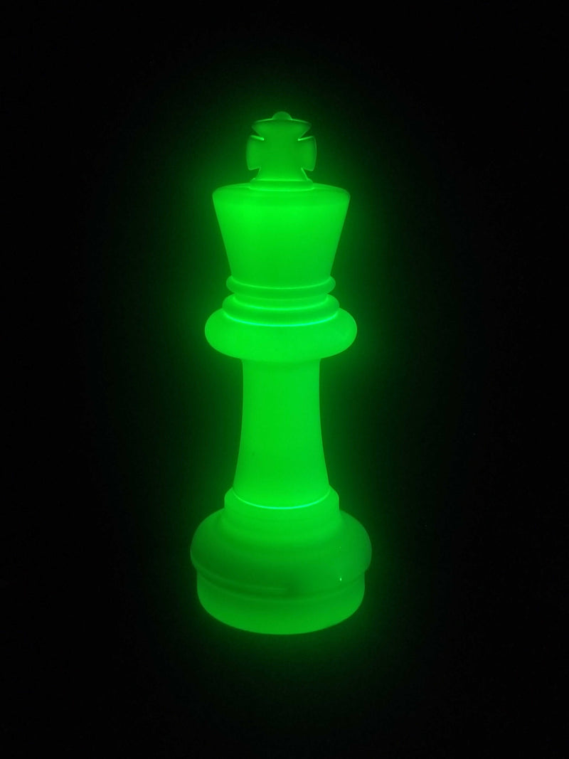 MegaChess Floor Games MegaChess 25 Inch LED King Individual Plastic Chess Piece - Multi-Color LED Lights 8 Colors