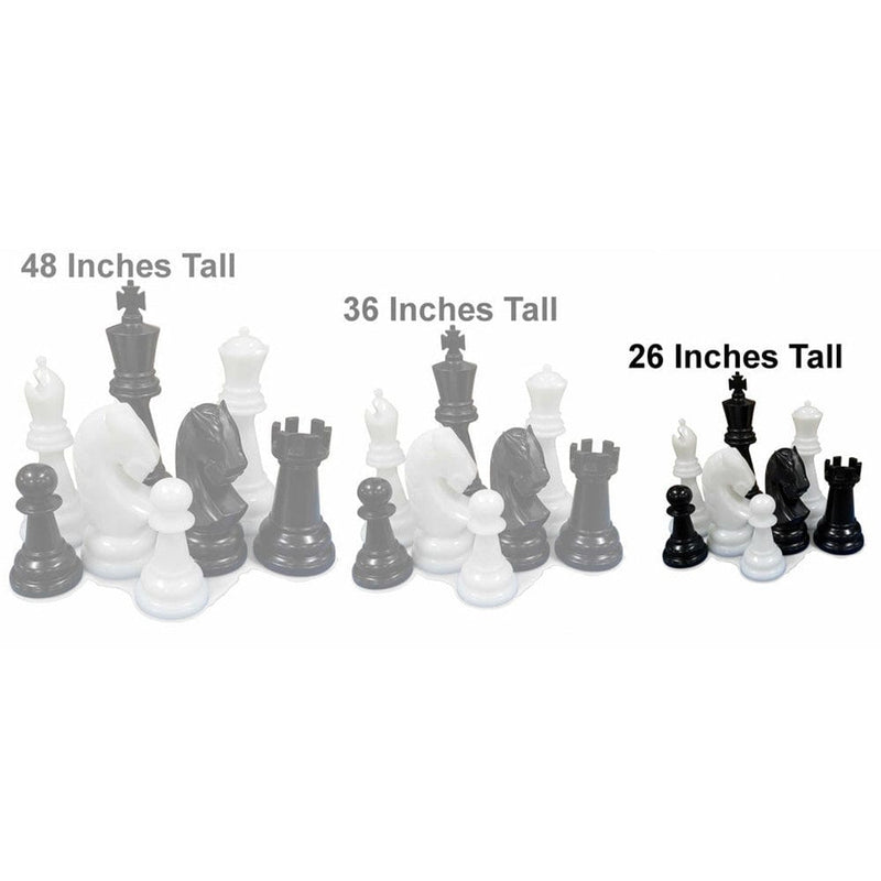 MegaChess Floor Games MegaChess 26-Inch Perfect Chess Set