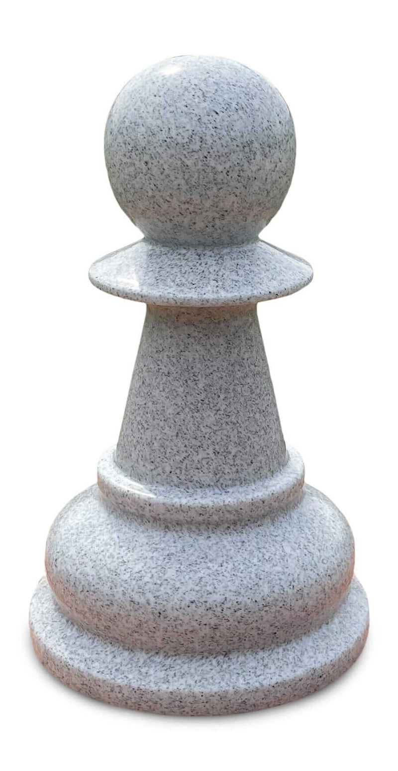 MegaChess Floor Games MegaChess 26 Inch Perfect Giant Chess Set | Light And Dark Gray