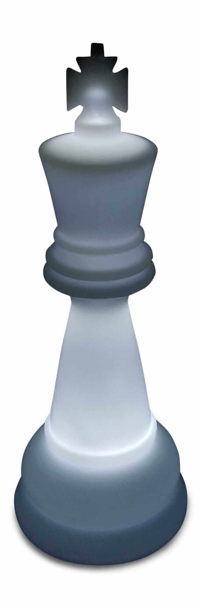 MegaChess Floor Games MegaChess 26 Inch Perfect King Light-Up Giant Chess Piece - Multi-Color LED Lights 8 Colors