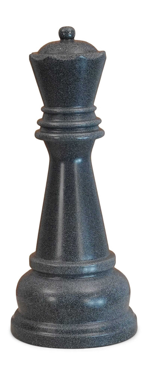 MegaChess Floor Games MegaChess 31 Inch Dark Gray Perfect Queen Giant Chess Piece