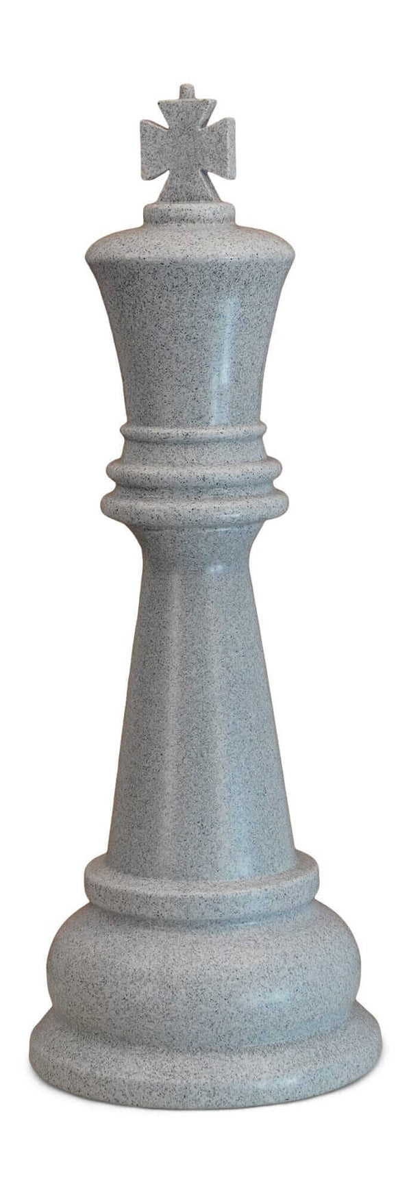 MegaChess Floor Games MegaChess 38 Inch Light Gray Perfect King Giant Chess Piece