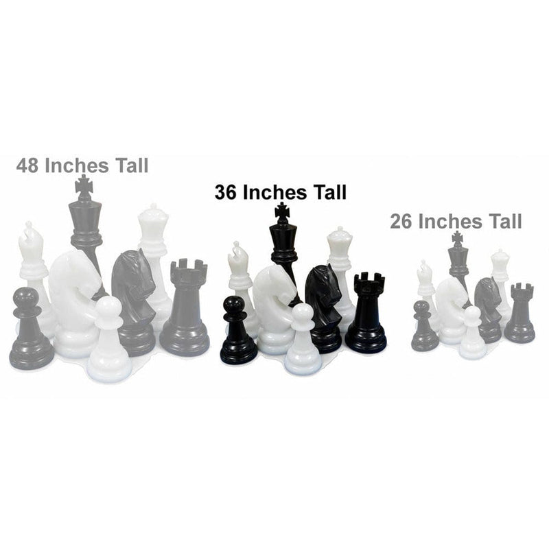 MegaChess Floor Games MegaChess 38-Inch Perfect Chess Set