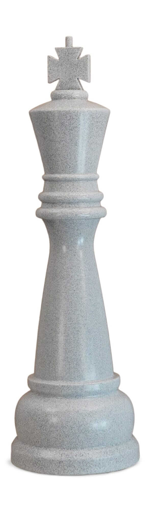 MegaChess Floor Games MegaChess 48 Inch Light Gray Perfect King Giant Chess Piece