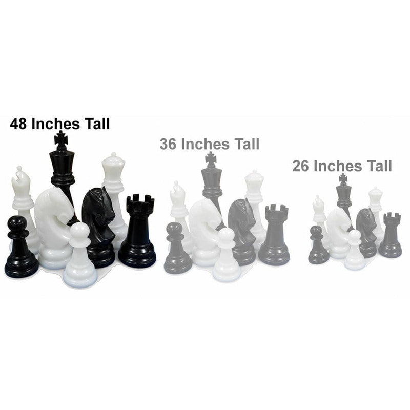 MegaChess Floor Games MegaChess 48-Inch Perfect Chess Set