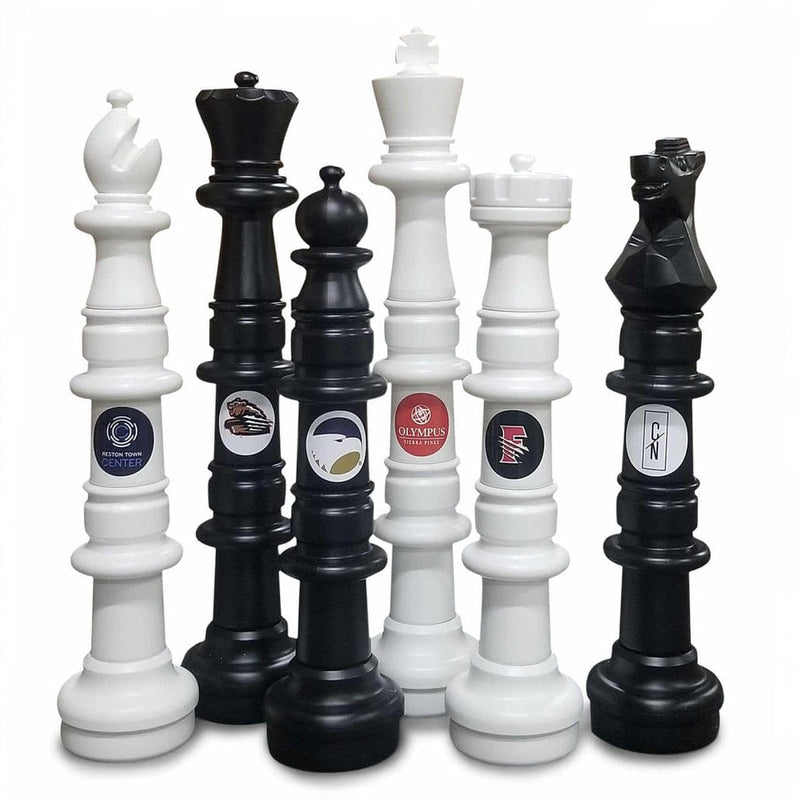 MegaChess Floor Games MegaChess 49 Inch Plastic Giant Chess Set