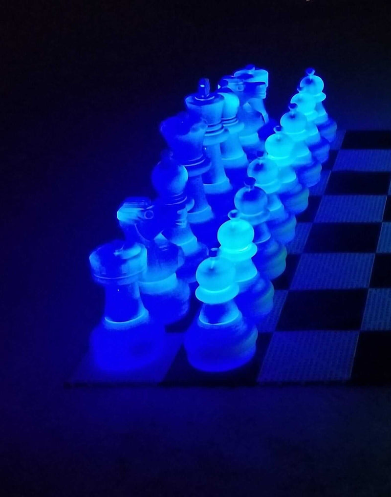 MegaChess MegaChess 25 Inch Plastic Light-up LED Giant Chess Set | Three Options Available