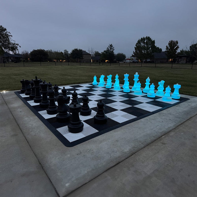 MegaChess MegaChess 25 Inch Plastic Light-up LED Giant Chess Set | Three Options Available