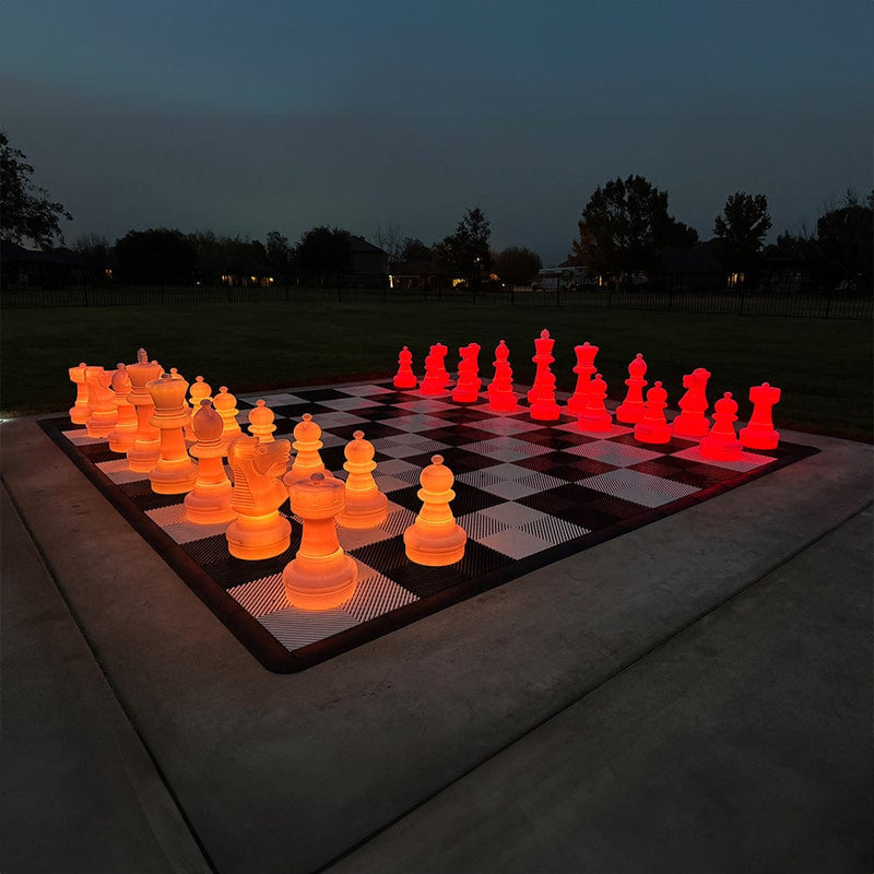 MegaChess MegaChess 25 Inch Plastic Light-up LED Giant Chess Set | Three Options Available