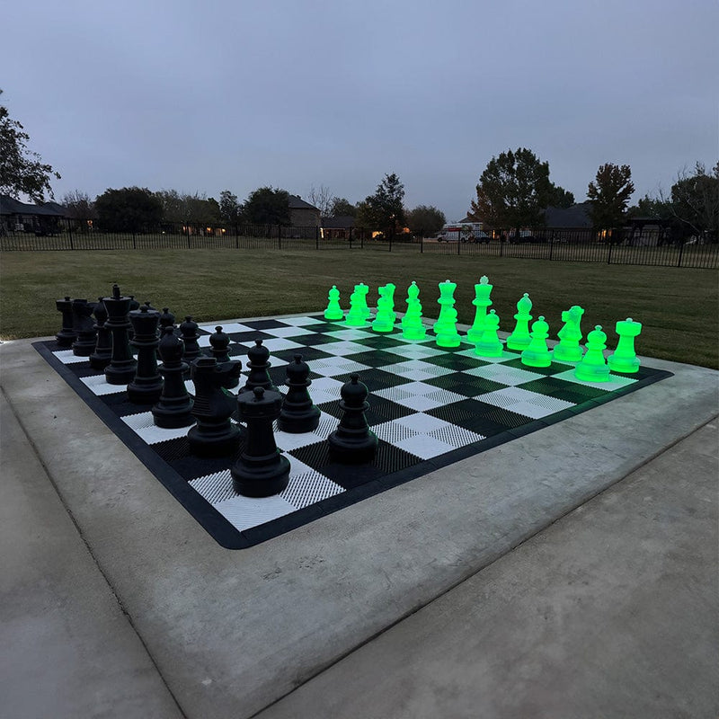 MegaChess MegaChess 25 Inch Plastic Light-up LED Giant Chess Set | Three Options Available