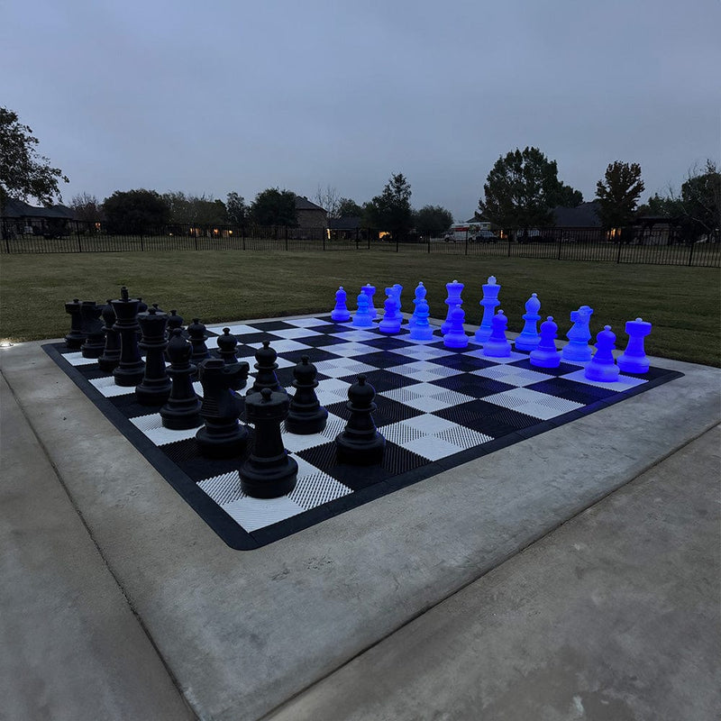 MegaChess MegaChess 25 Inch Plastic Light-up LED Giant Chess Set | Three Options Available