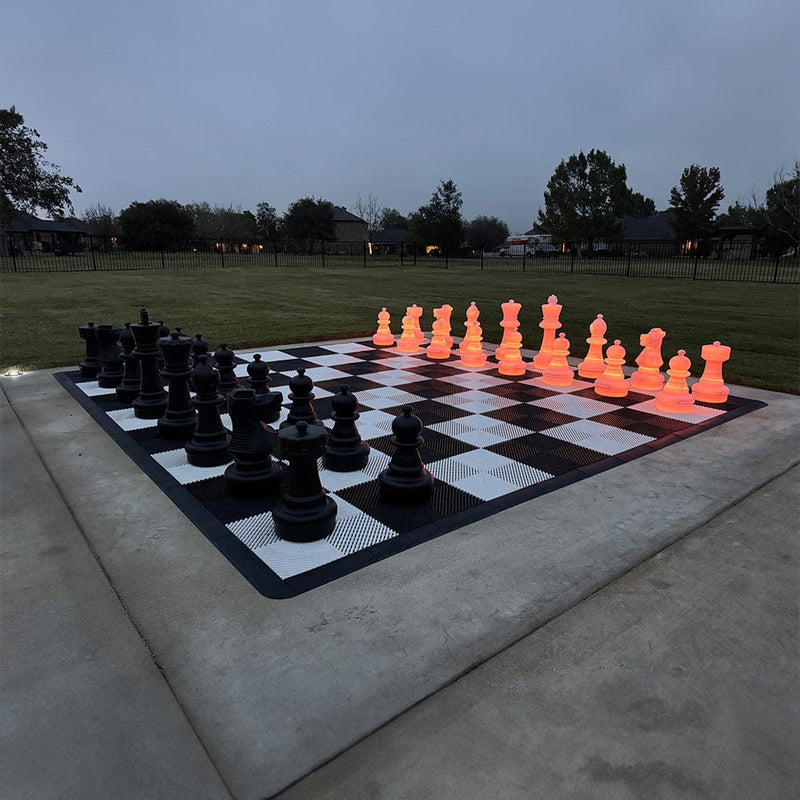 MegaChess MegaChess 25 Inch Plastic Light-up LED Giant Chess Set | Three Options Available