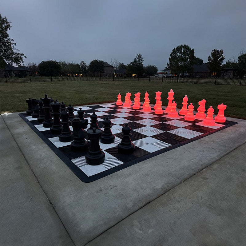 MegaChess MegaChess 25 Inch Plastic Light-up LED Giant Chess Set | Three Options Available