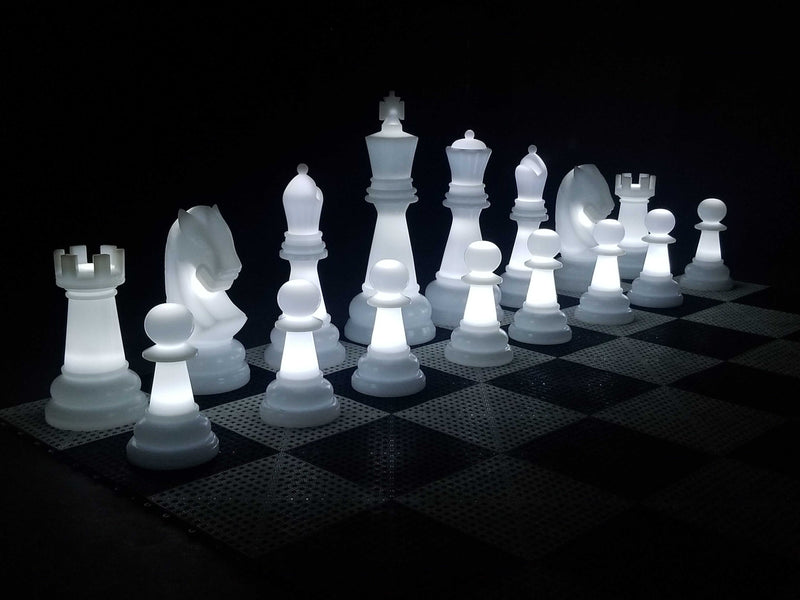 MegaChess MegaChess 26 Inch Perfect Light-up LED Giant Chess Set | Three Options Available