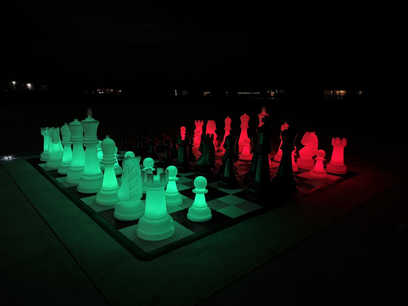 MegaChess MegaChess 26 Inch Perfect Light-up LED Giant Chess Set | Three Options Available